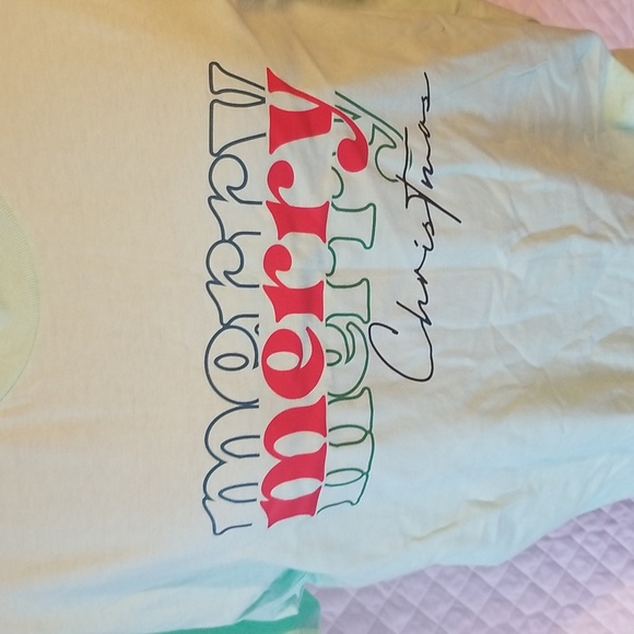 Mint green tee shirt size XL - Picture 2 of 4